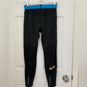 Hoka - Men’s - Medium - Black Merino Blend Tight